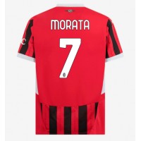 AC Milan Alvaro Morata #7 Replica Home Shirt 2024-25 Short Sleeve